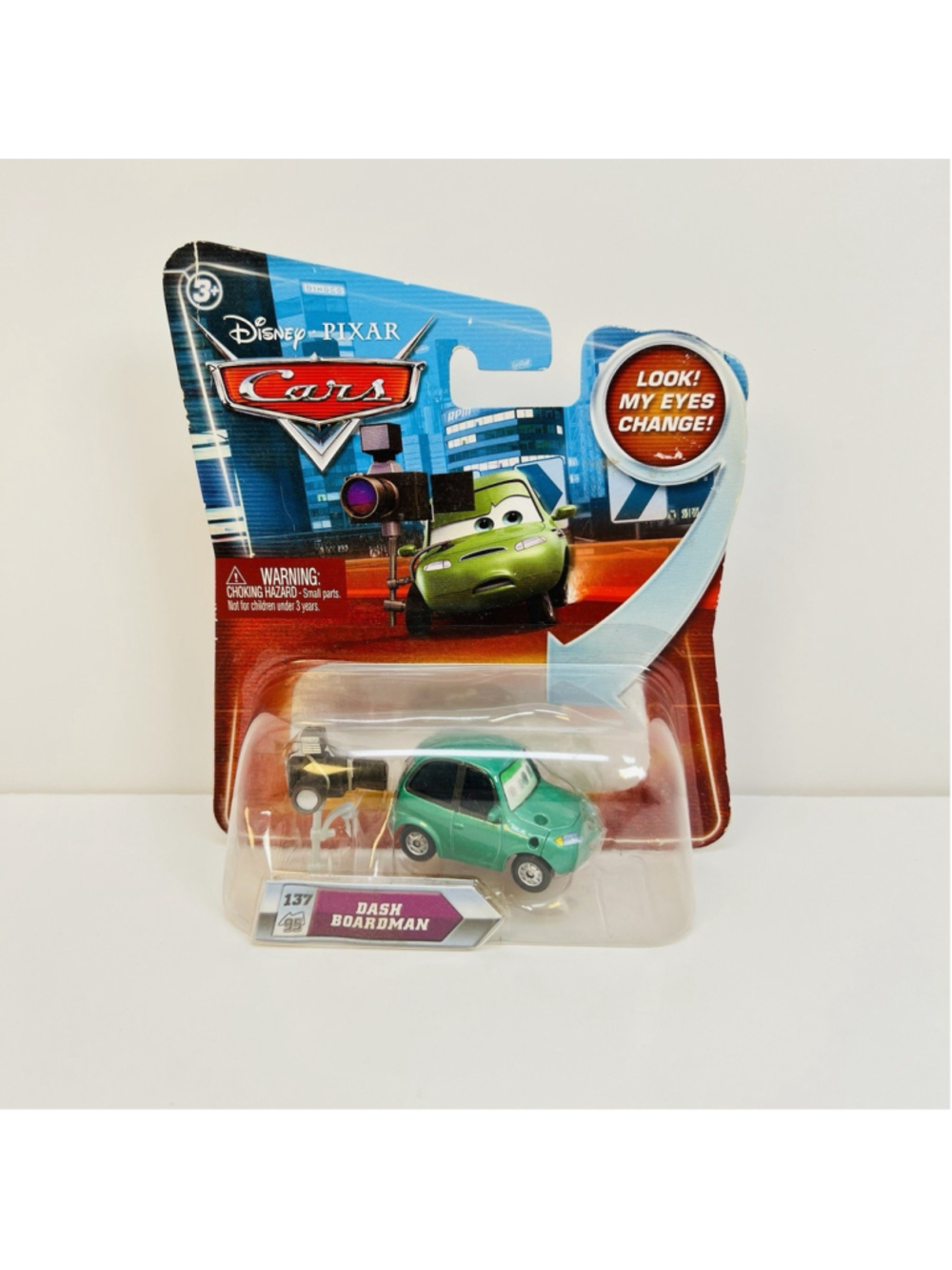 Disney Pixar Cars - Changing Eyes #137 - Dash Boardman - New - Picture 1 of 9